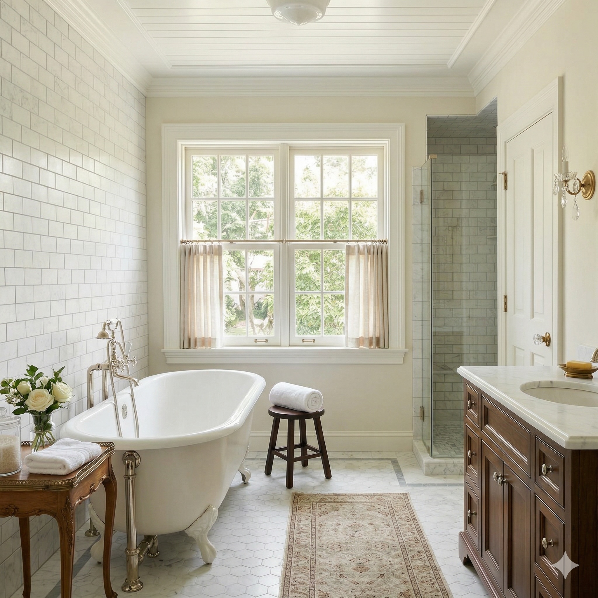 Classic traditional bathroom